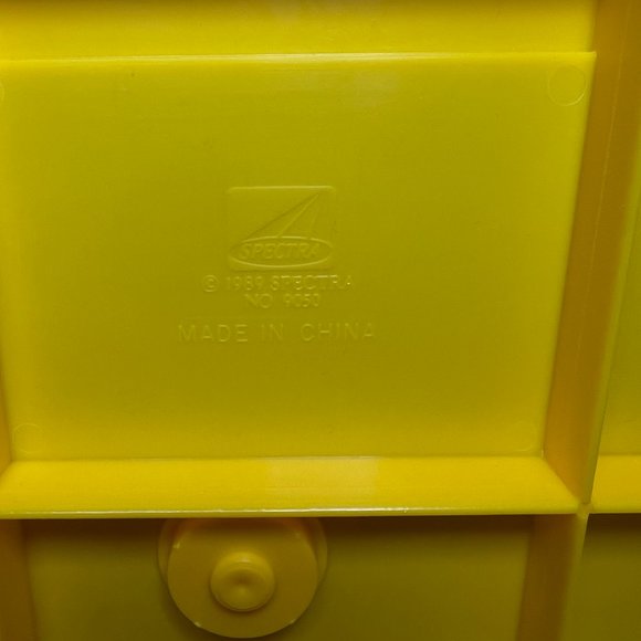 Vintage 1989 Spectra My Little Schoolhouse Carry Along Playhouse & 2 Figures - Picture 15 of 15